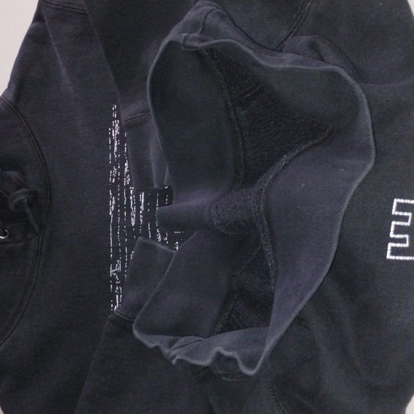 Independent Trading Co. ENRFORCE Men's Black Hoodie with Star Design SZ medium - Picture 9 of 13